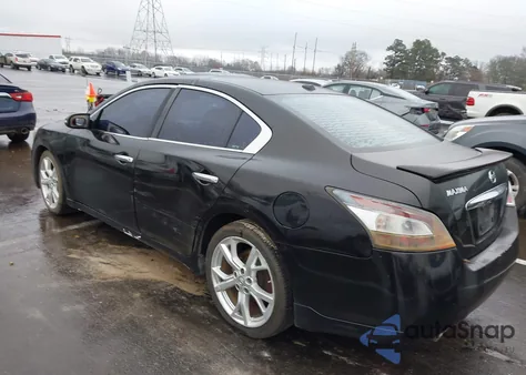 2012 Nissan Maxima 3.5 Sv z USA, uszkodzony, nr VIN 1N4AA5AP2CC828215
